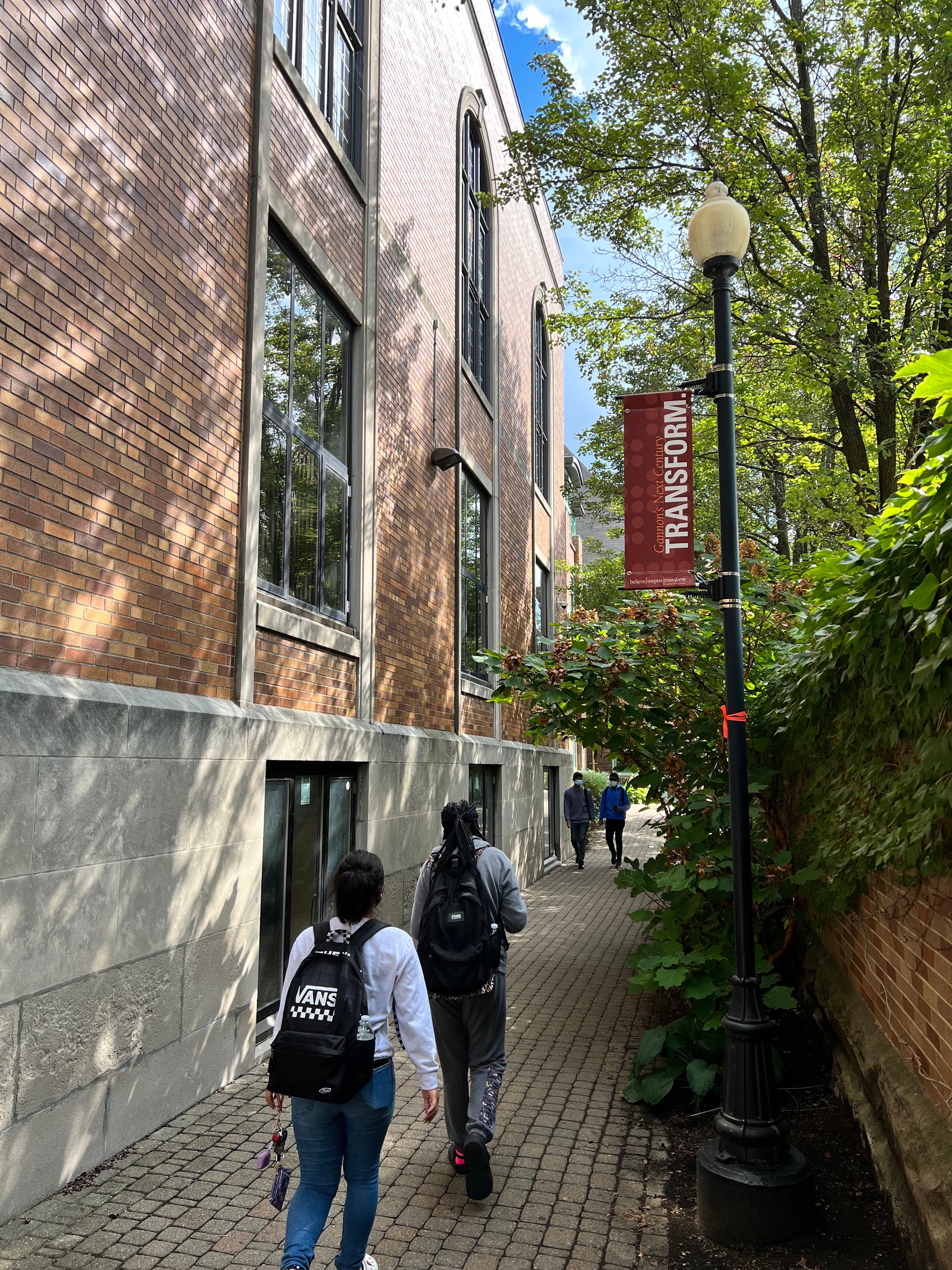 Custom school banner